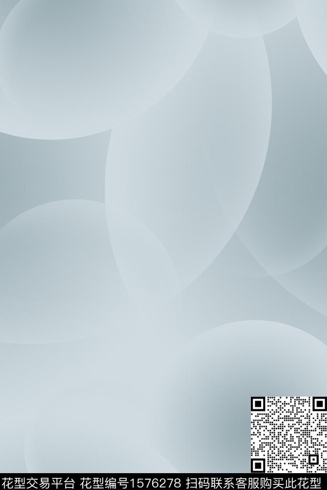 渐变圆简约数码印花华亿平台下载（图片编号: 1576278） - 瓦栏（Walan）
