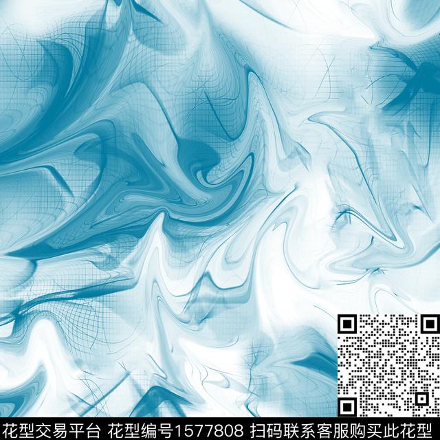 抽象网格数码印花华亿平台下载（图片编号: 1577808） - 瓦栏（Walan）