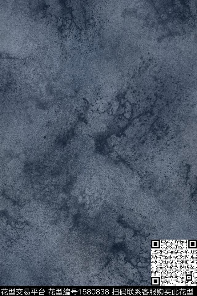 纹理晕染肌理抽象数码印花华亿平台下载（图片编号: 1580838） - 瓦栏（Walan）