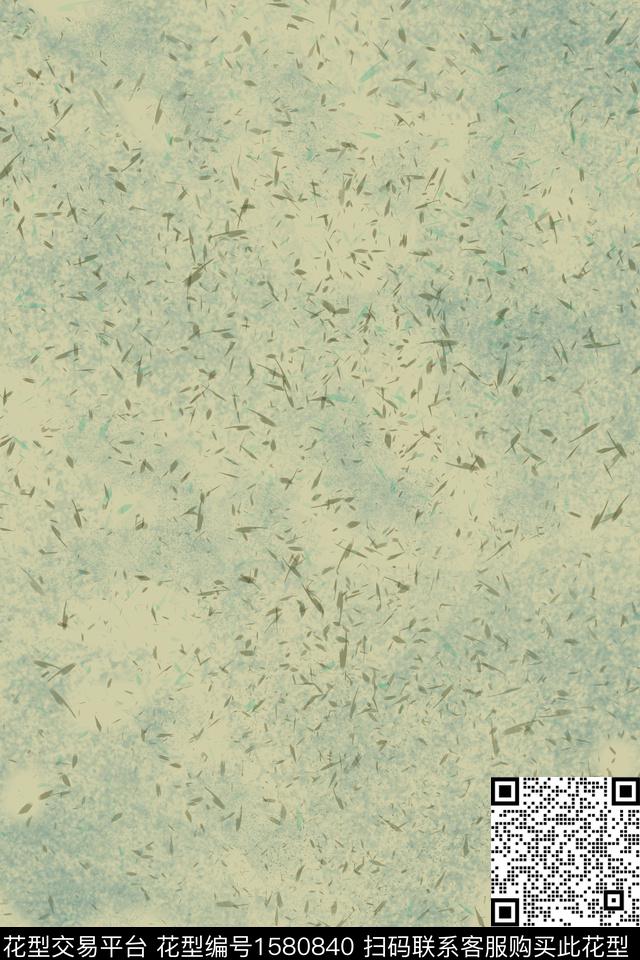 纹理晕染肌理抽象数码印花华亿平台下载（图片编号: 1580840） - 瓦栏（Walan）