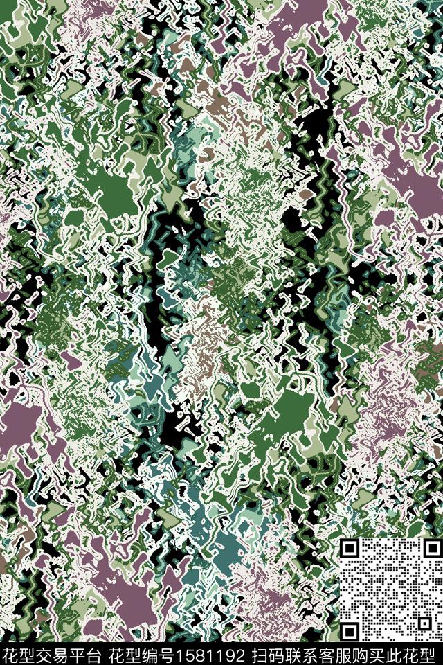 抽象肌理户外数码印花华亿平台下载（图片编号: 1581192） - 瓦栏（Walan）