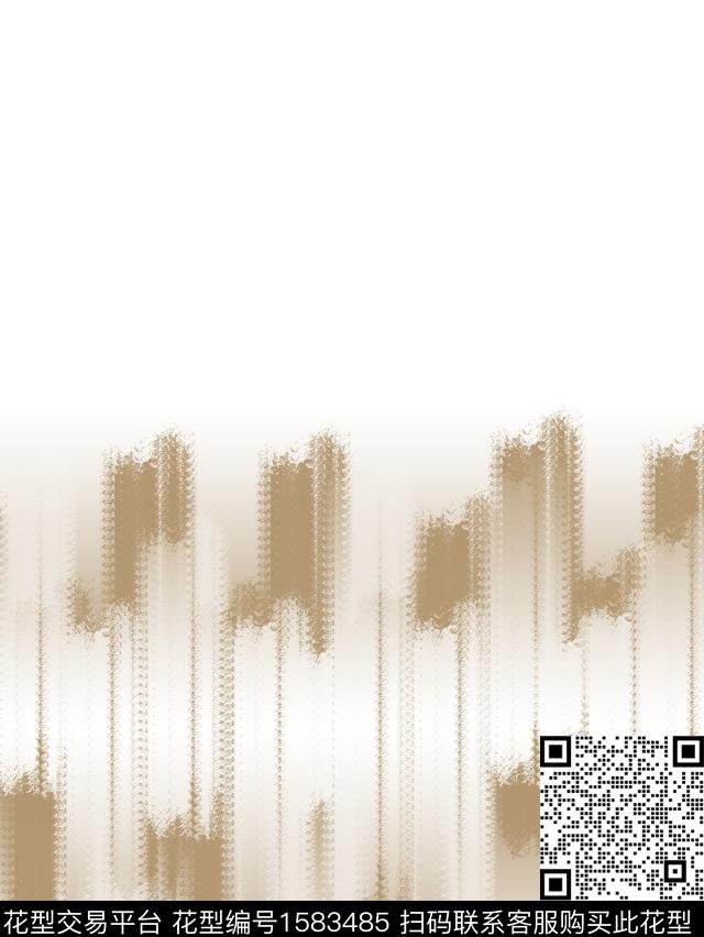 抽象笔触定位数码印花华亿平台下载（图片编号: 1583485） - 瓦栏（Walan）