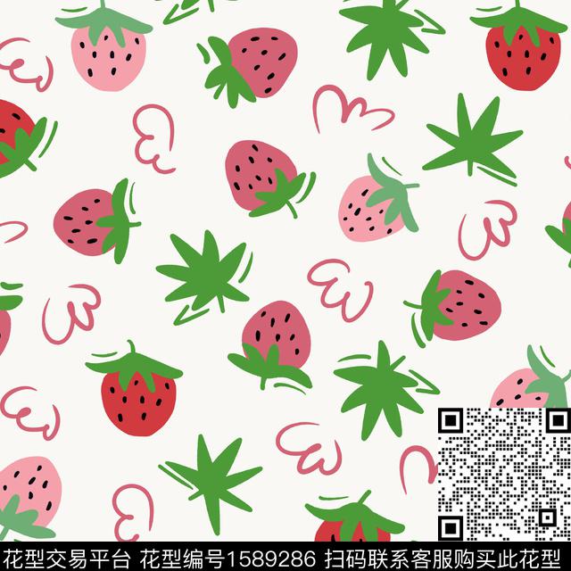 可爱童装趣味传统印花华亿平台下载（图片编号: 1589286） - 瓦栏（Walan）