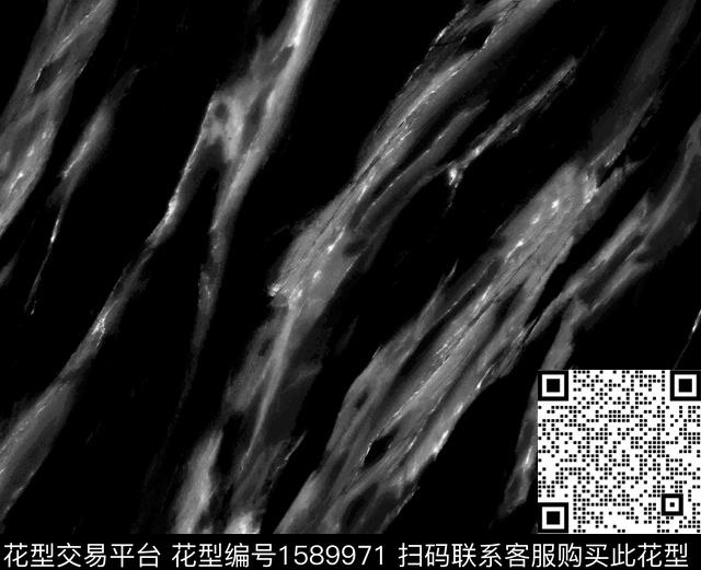 大理石黑白华亿平台抽象男装数码印花华亿平台下载（图片编号: 1589971） - 瓦栏（Walan）