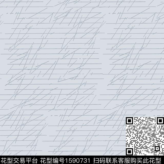 线条里料印花传统印花华亿平台下载（图片编号: 1590731） - 瓦栏（Walan）