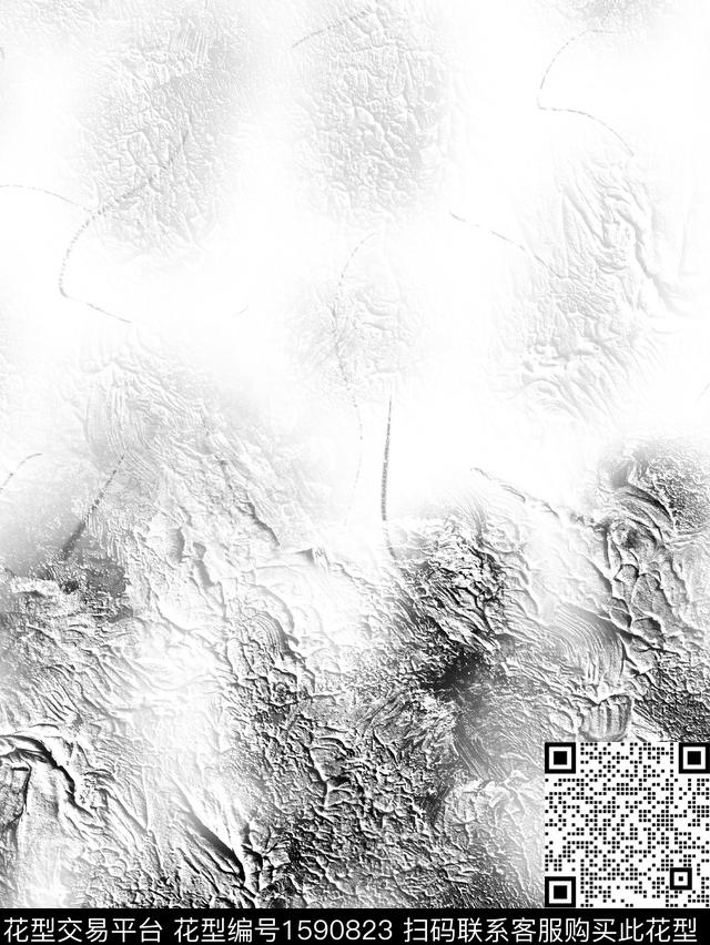 定位肌理渐变数码印花华亿平台下载（图片编号: 1590823） - 瓦栏（Walan）