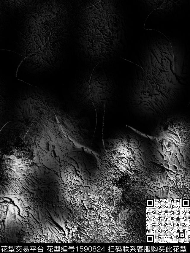 定位花扎染华亿平台男装数码印花华亿平台下载（图片编号: 1590824） - 瓦栏（Walan）