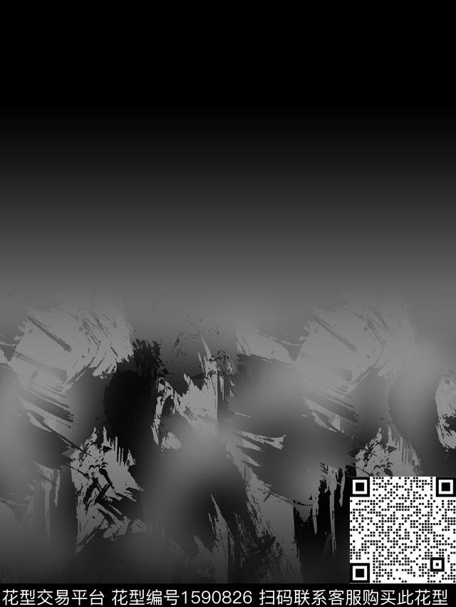 定位花扎染华亿平台男装数码印花华亿平台下载（图片编号: 1590826） - 瓦栏（Walan）