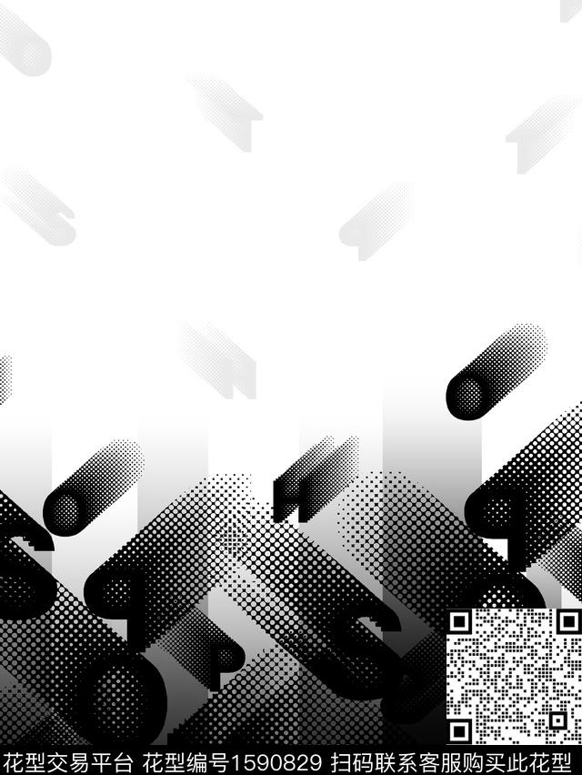 定位几何波点传统印花华亿平台下载（图片编号: 1590829） - 瓦栏（Walan）