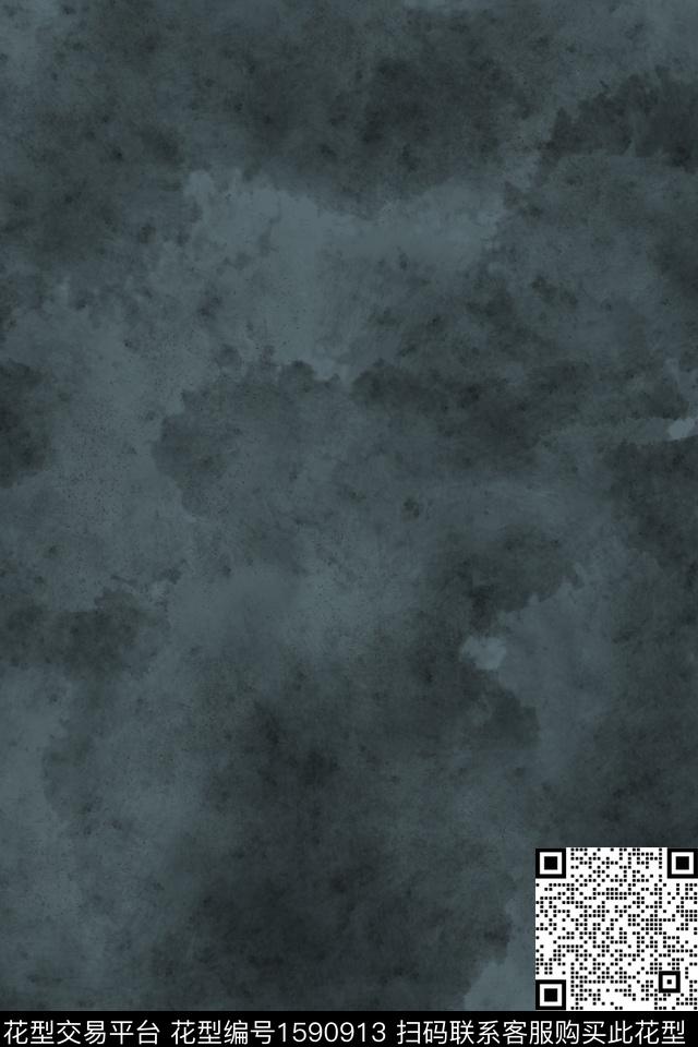 抽象晕染肌理云雾数码印花华亿平台下载（图片编号: 1590913） - 瓦栏（Walan）