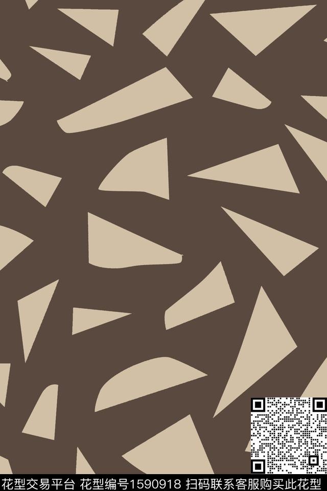 色块几何传统印花华亿平台下载（图片编号: 1590918） - 瓦栏（Walan）