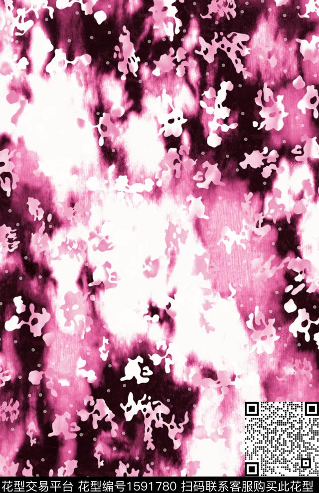 水彩底纹抽象数码印花华亿平台下载（图片编号: 1591780） - 瓦栏（Walan）