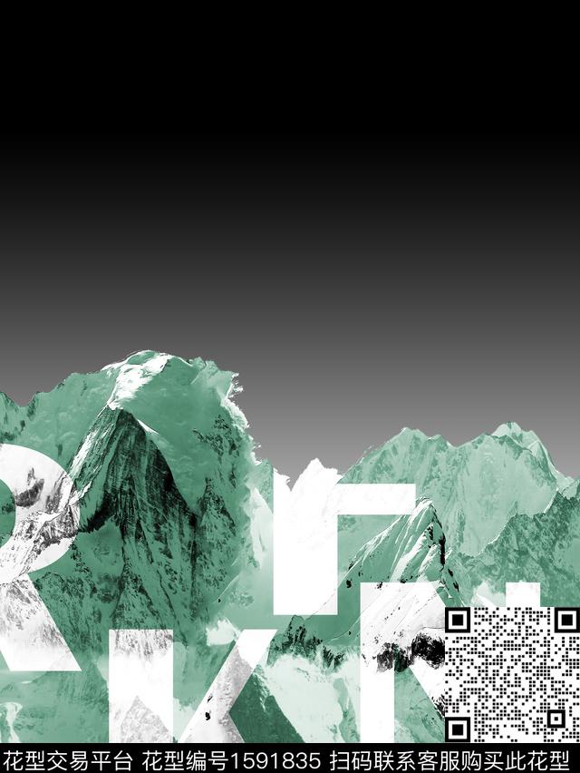 定位花黑白华亿平台几何数码印花华亿平台下载（图片编号: 1591835） - 瓦栏（Walan）