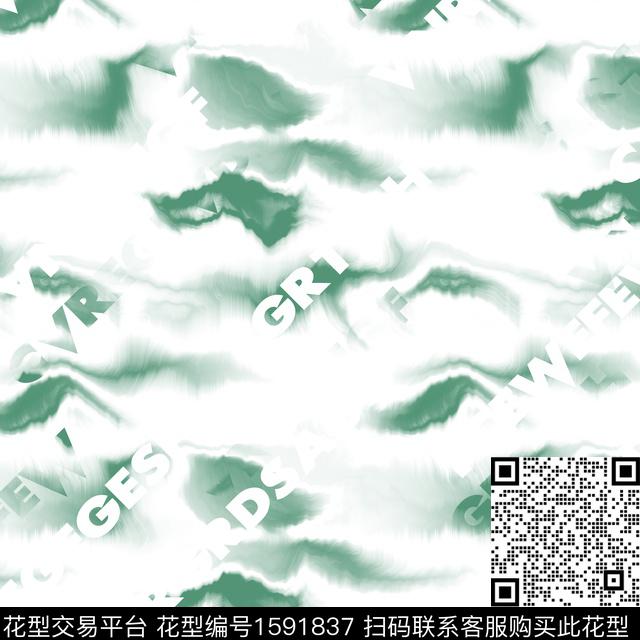 黑白华亿平台几何男装数码印花华亿平台下载（图片编号: 1591837） - 瓦栏（Walan）