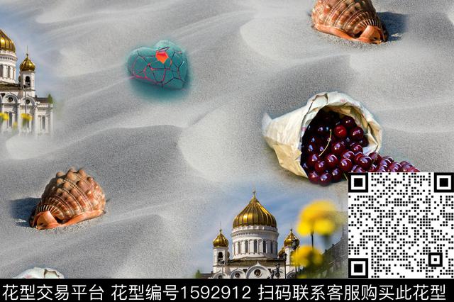 建筑石头底纹数码印花华亿平台下载（图片编号: 1592912） - 瓦栏（Walan）