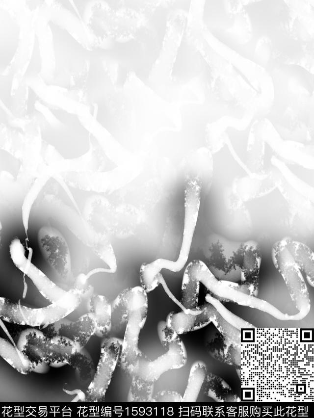 抽象定位渐变数码印花华亿平台下载（图片编号: 1593118） - 瓦栏（Walan）