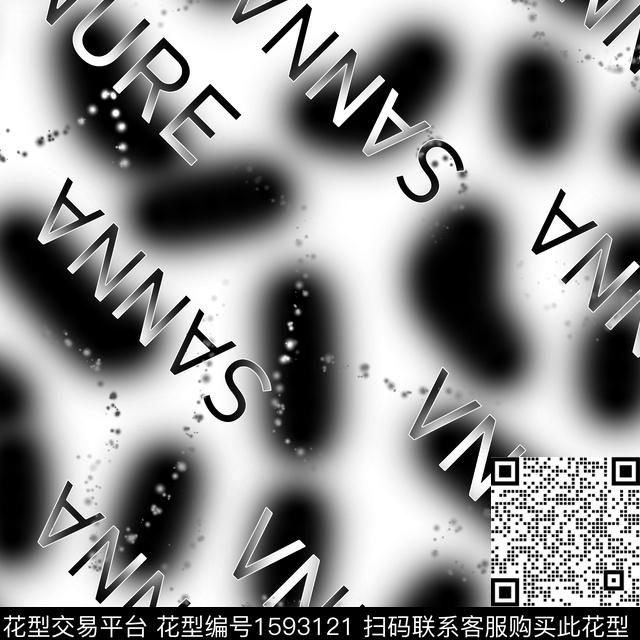 几何男装字母数码印花华亿平台下载（图片编号: 1593121） - 瓦栏（Walan）