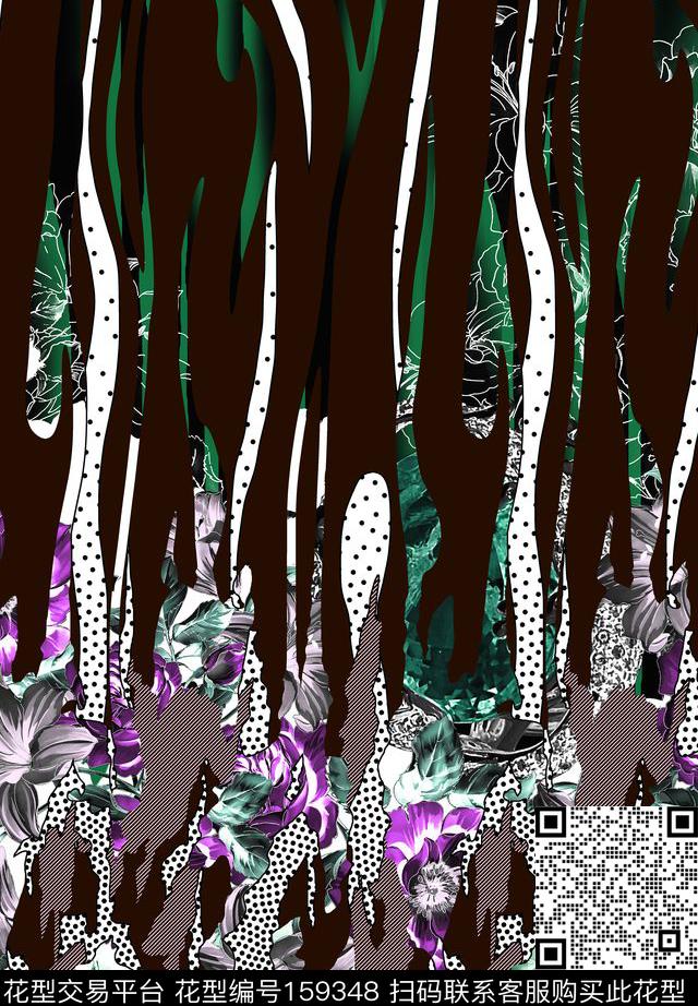 时尚定位数码印花华亿平台下载（图片编号: 159348） - 瓦栏（Walan）