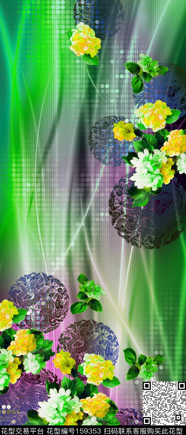 时尚定位数码印花华亿平台下载（图片编号: 159353） - 瓦栏（Walan）