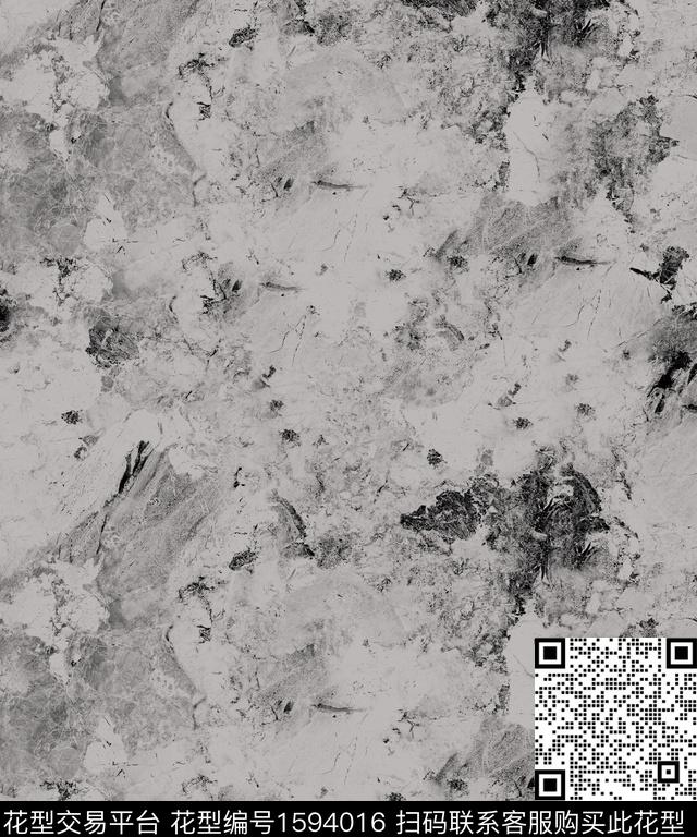 抽象肌理大理石纹数码印花华亿平台下载（图片编号: 1594016） - 瓦栏（Walan）