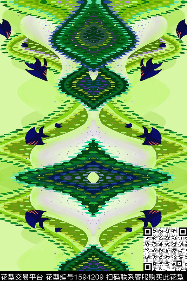 抽象定位数码印花华亿平台下载（图片编号: 1594209） - 瓦栏（Walan）