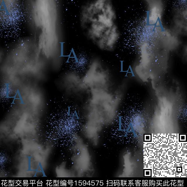 纹理抽象云雾数码印花华亿平台下载（图片编号: 1594575） - 瓦栏（Walan）