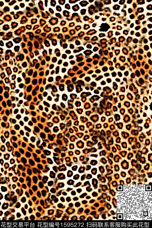 豹纹数码印花华亿平台下载（图片编号: 1595272） - 瓦栏（Walan）
