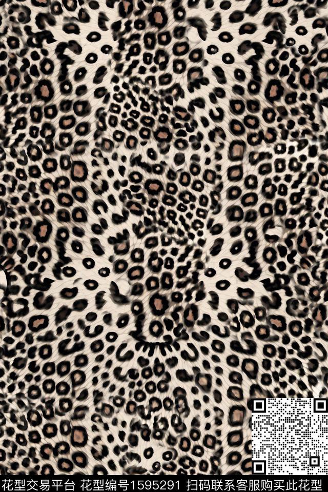 豹纹数码印花华亿平台下载（图片编号: 1595291） - 瓦栏（Walan）