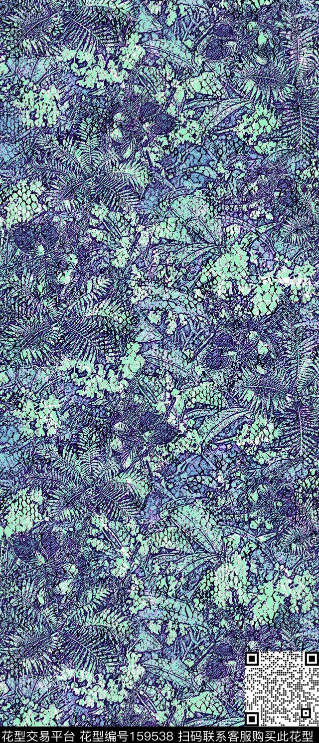 感悟抽象数码印花华亿平台下载（图片编号: 159538） - 瓦栏（Walan）