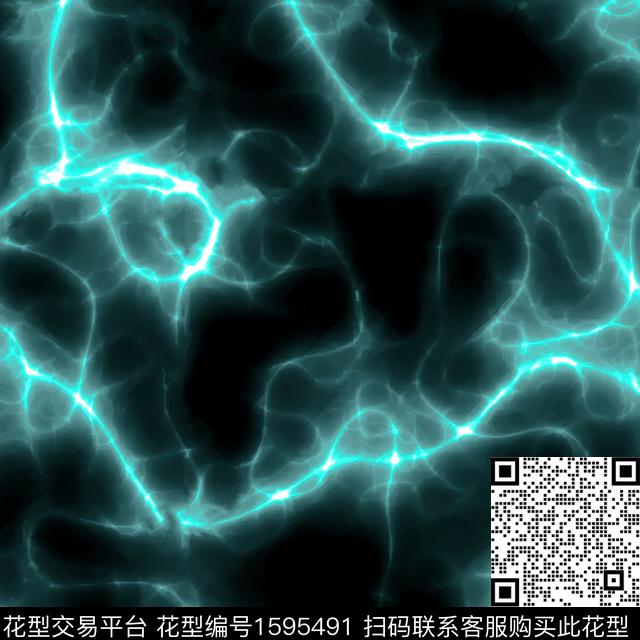 扎染华亿平台抽象男装男装数码印花华亿平台下载（图片编号: 1595491） - 瓦栏（Walan）
