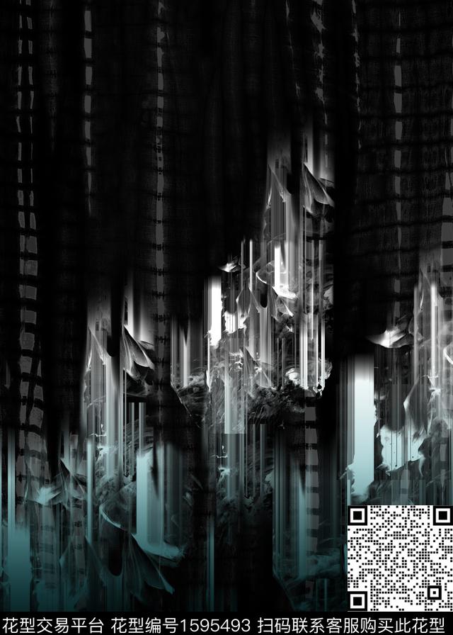 定位抽象模糊数码印花华亿平台下载（图片编号: 1595493） - 瓦栏（Walan）