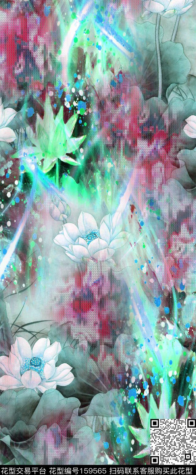 时尚定位数码印花华亿平台下载（图片编号: 159565） - 瓦栏（Walan）