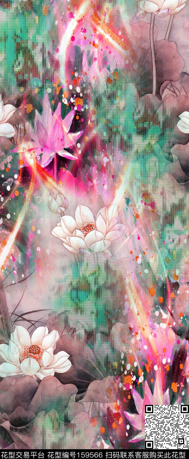 时尚定位数码印花华亿平台下载（图片编号: 159566） - 瓦栏（Walan）