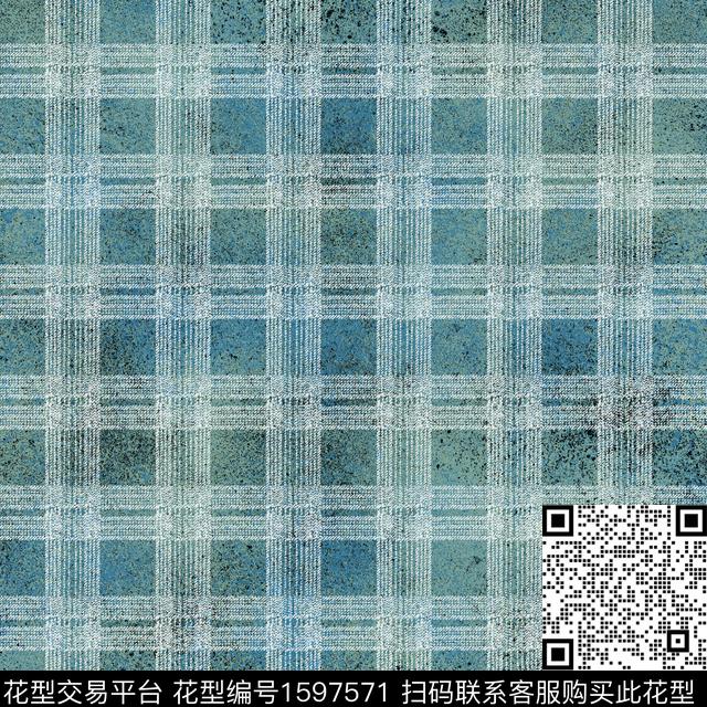 纹理肌理格子数码印花华亿平台下载（图片编号: 1597571） - 瓦栏（Walan）