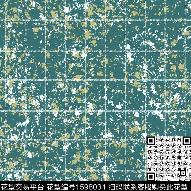 纹理格子抽象数码印花华亿平台下载（图片编号: 1598034） - 瓦栏（Walan）