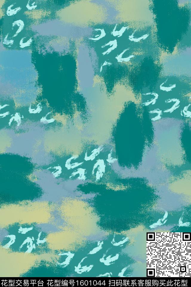 豹纹动物纹肌理数码印花华亿平台下载（图片编号: 1601044） - 瓦栏（Walan）