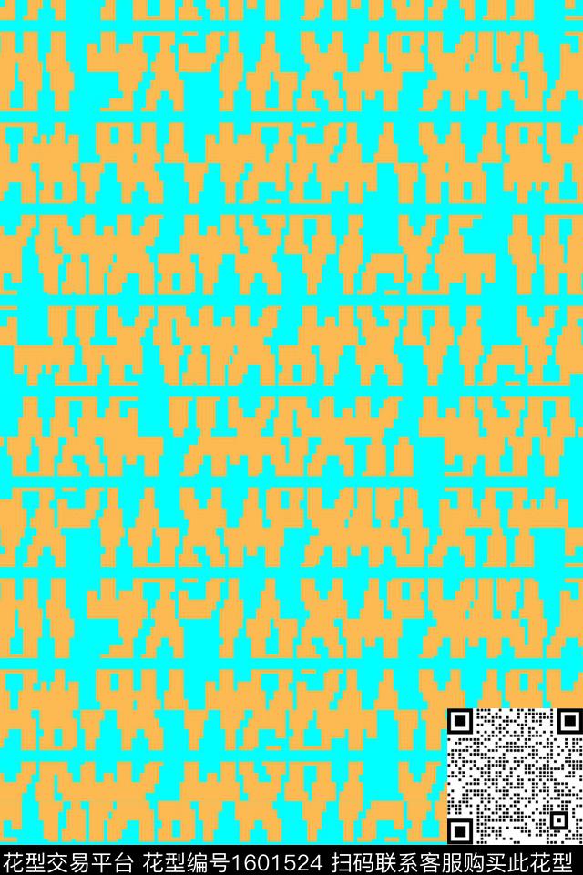 条纹马赛克抽象数码印花华亿平台下载（图片编号: 1601524） - 瓦栏（Walan）