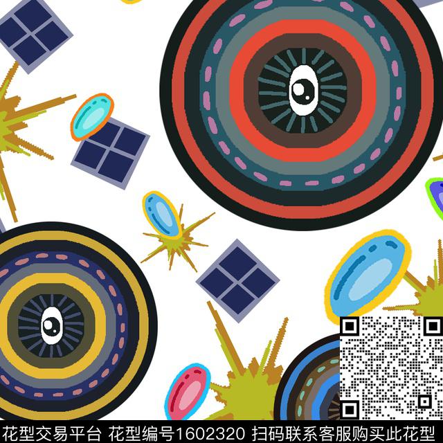 趣味窗数码印花华亿平台下载（图片编号: 1602320） - 瓦栏（Walan）