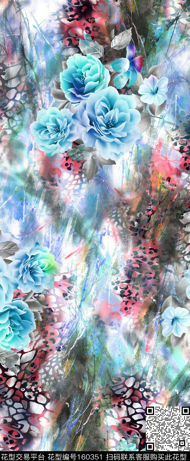 时尚定位数码印花华亿平台下载（图片编号: 160351） - 瓦栏（Walan）