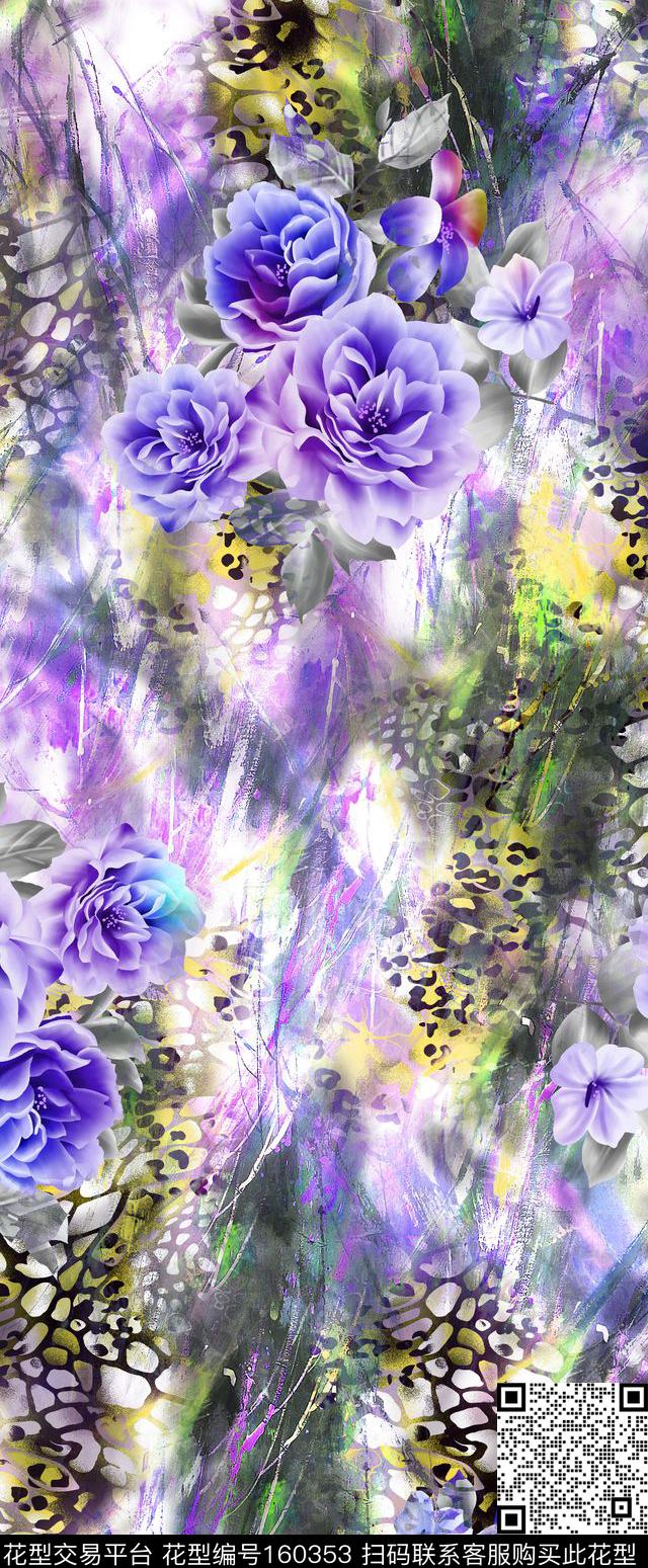 时尚定位数码印花华亿平台下载（图片编号: 160353） - 瓦栏（Walan）