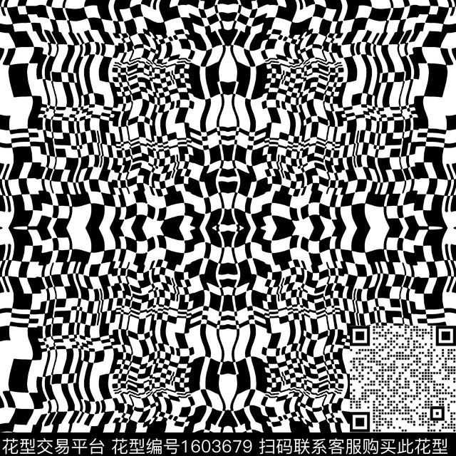 几何单色女装传统印花华亿平台下载（图片编号: 1603679） - 瓦栏（Walan）