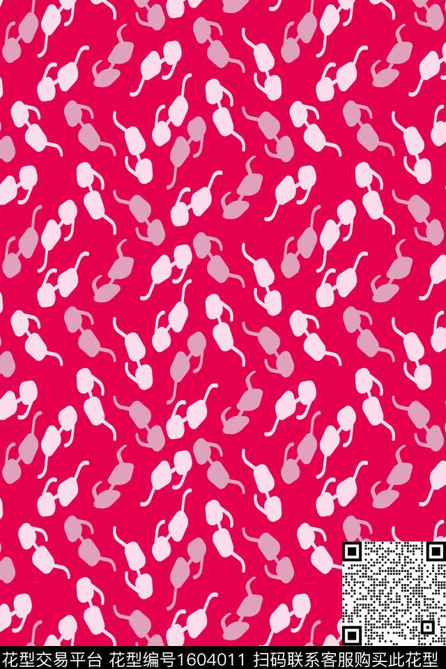 趣味眼镜传统印花华亿平台下载（图片编号: 1604011） - 瓦栏（Walan）