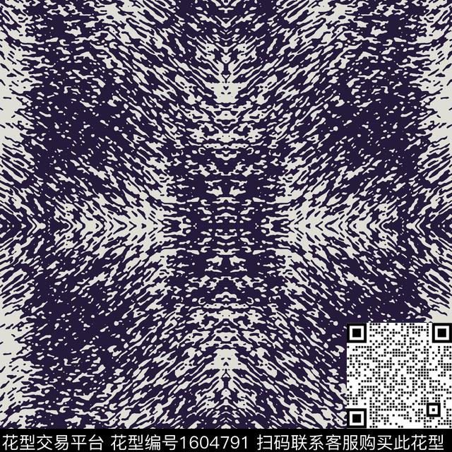 大牌风抽象女装传统印花华亿平台下载（图片编号: 1604791） - 瓦栏（Walan）