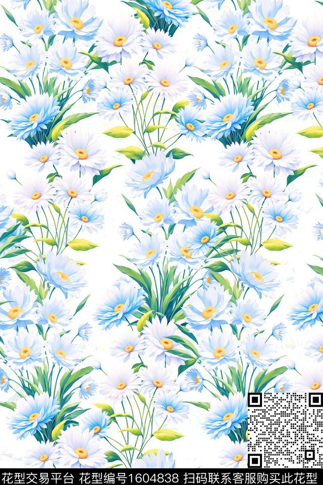 花卉春夏华亿平台年轻女装数码印花华亿平台下载（图片编号: 1604838） - 瓦栏（Walan）