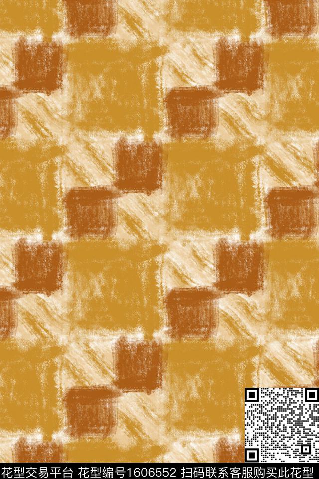 晕染肌理肌理格子数码印花华亿平台下载（图片编号: 1606552） - 瓦栏（Walan）