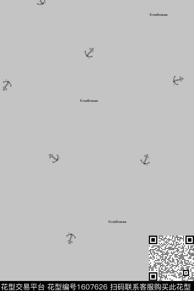 男装绣花休闲简约传统印花华亿平台下载（图片编号: 1607626） - 瓦栏（Walan）