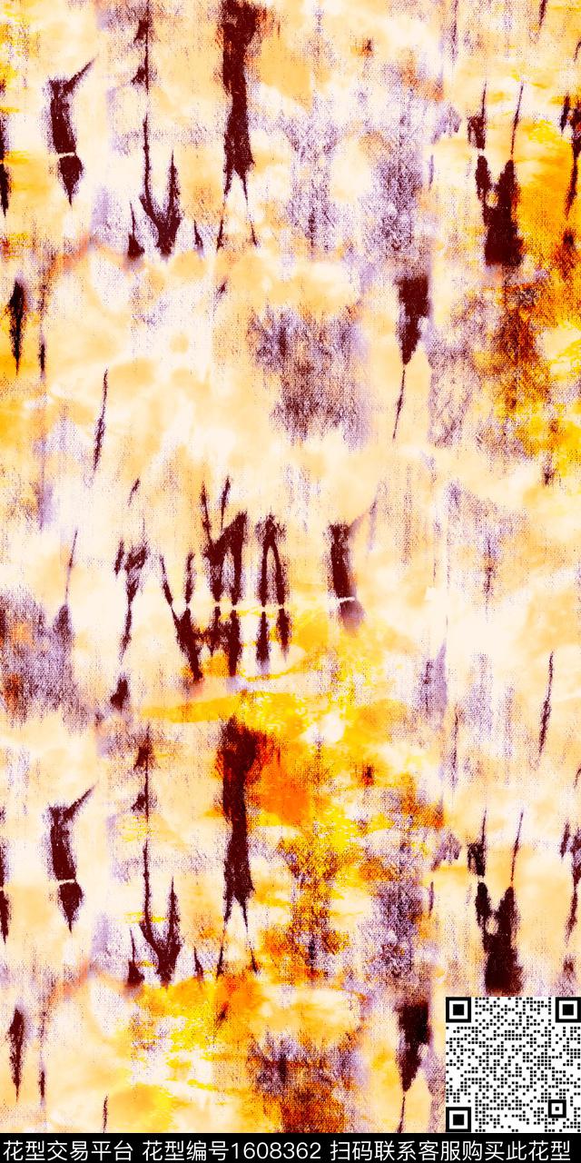 布纹肌理抽象数码印花华亿平台下载（图片编号: 1608362） - 瓦栏（Walan）