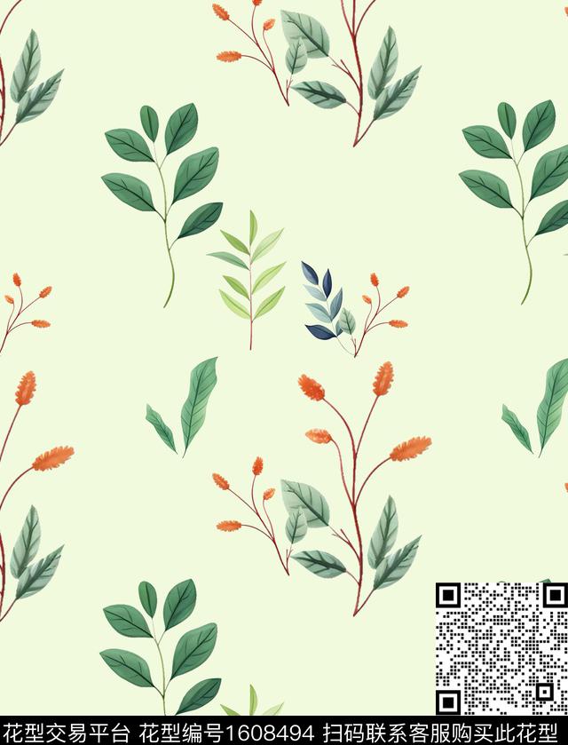 雪纺少女小碎花传统印花华亿平台下载（图片编号: 1608494） - 瓦栏（Walan）