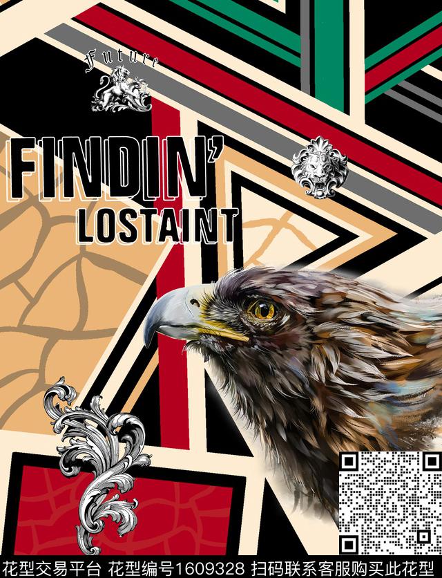 鹰定位欧美数码印花华亿平台下载（图片编号: 1609328） - 瓦栏（Walan）