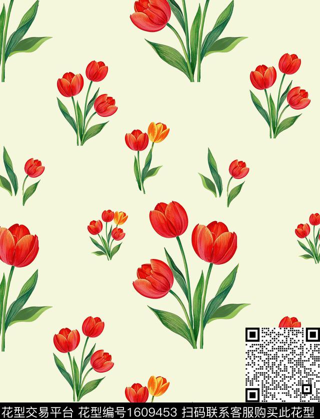 雪纺小碎花连衣裙传统印花华亿平台下载（图片编号: 1609453） - 瓦栏（Walan）